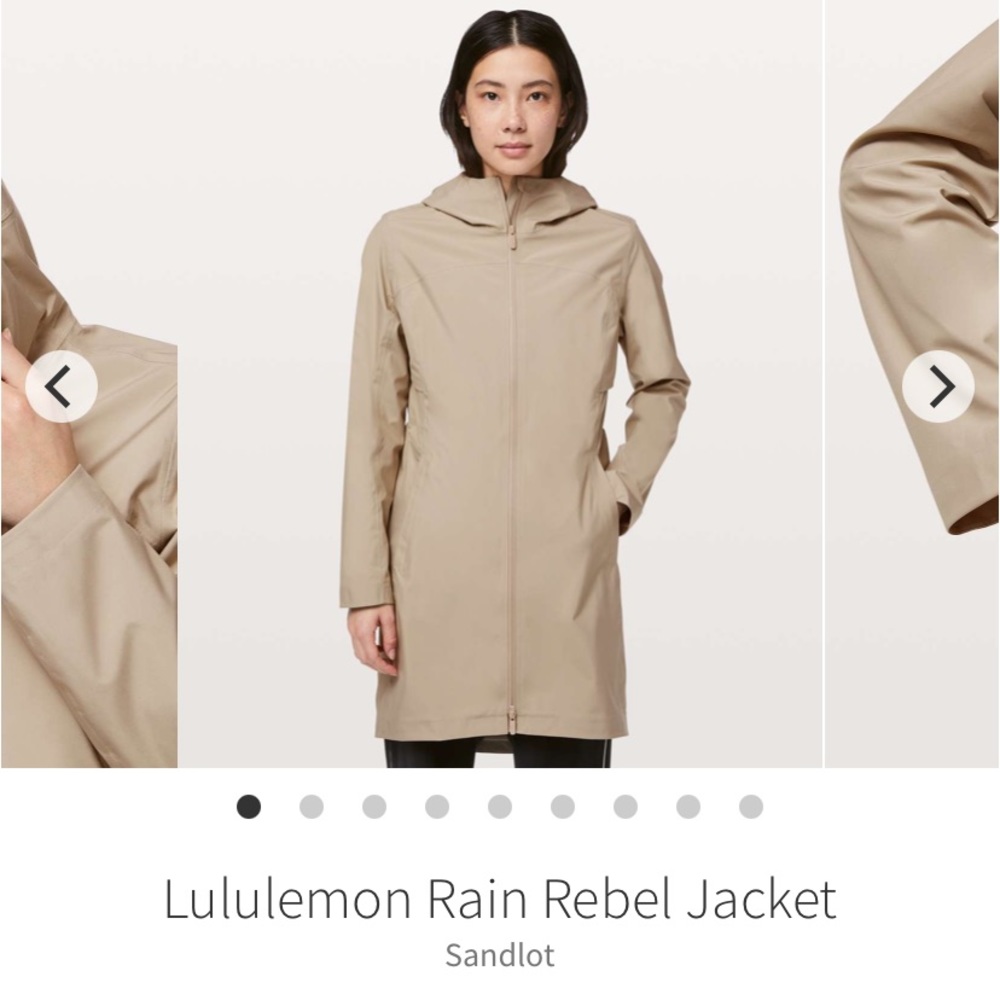 Lululemon rain rebel jacket